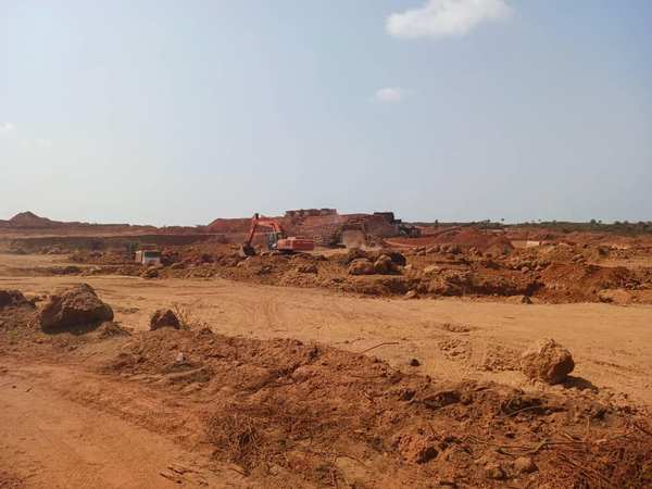 Carrière de bauxite